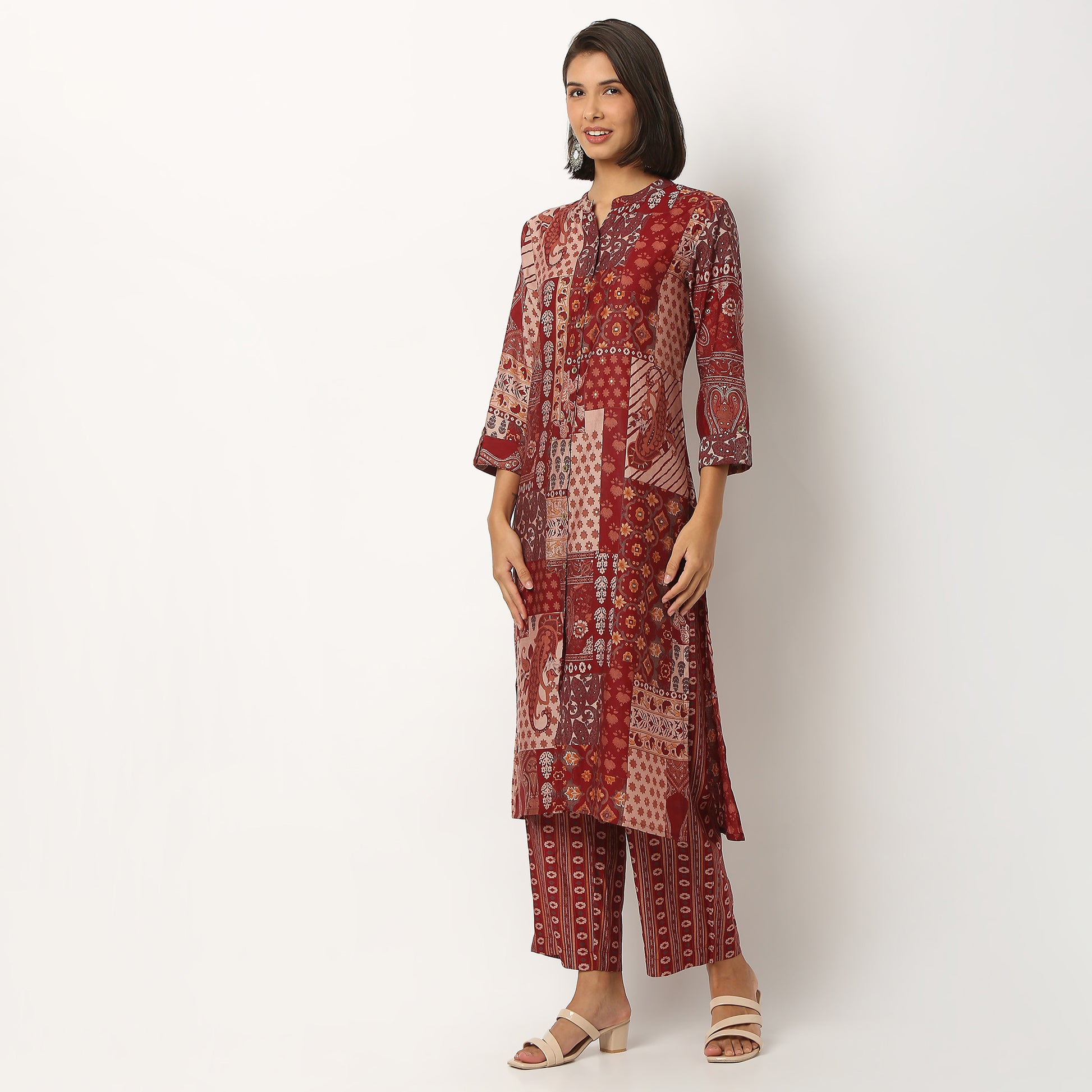 Viscose Muslin Printed Kurta Set