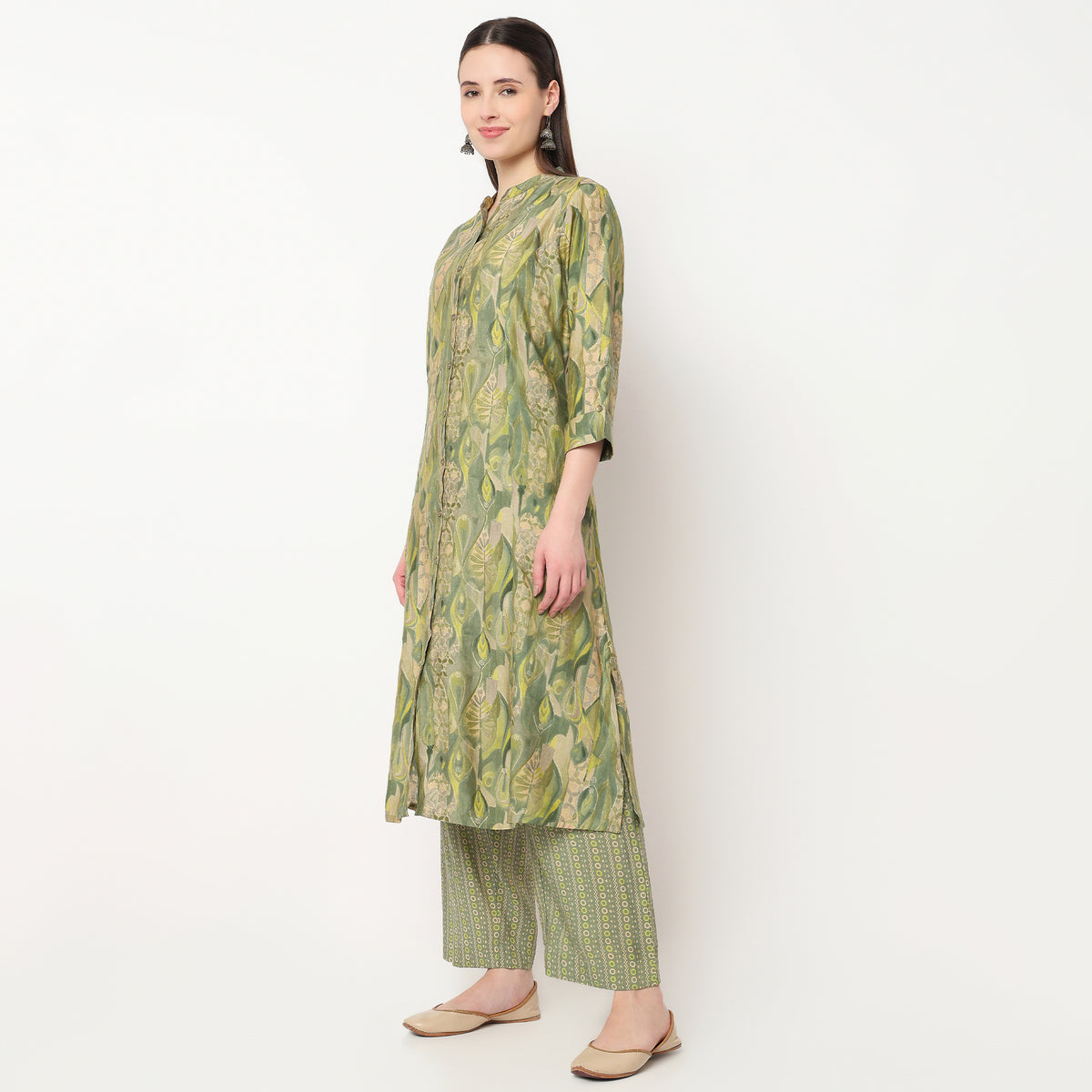 Printed Kurta and Pant Set