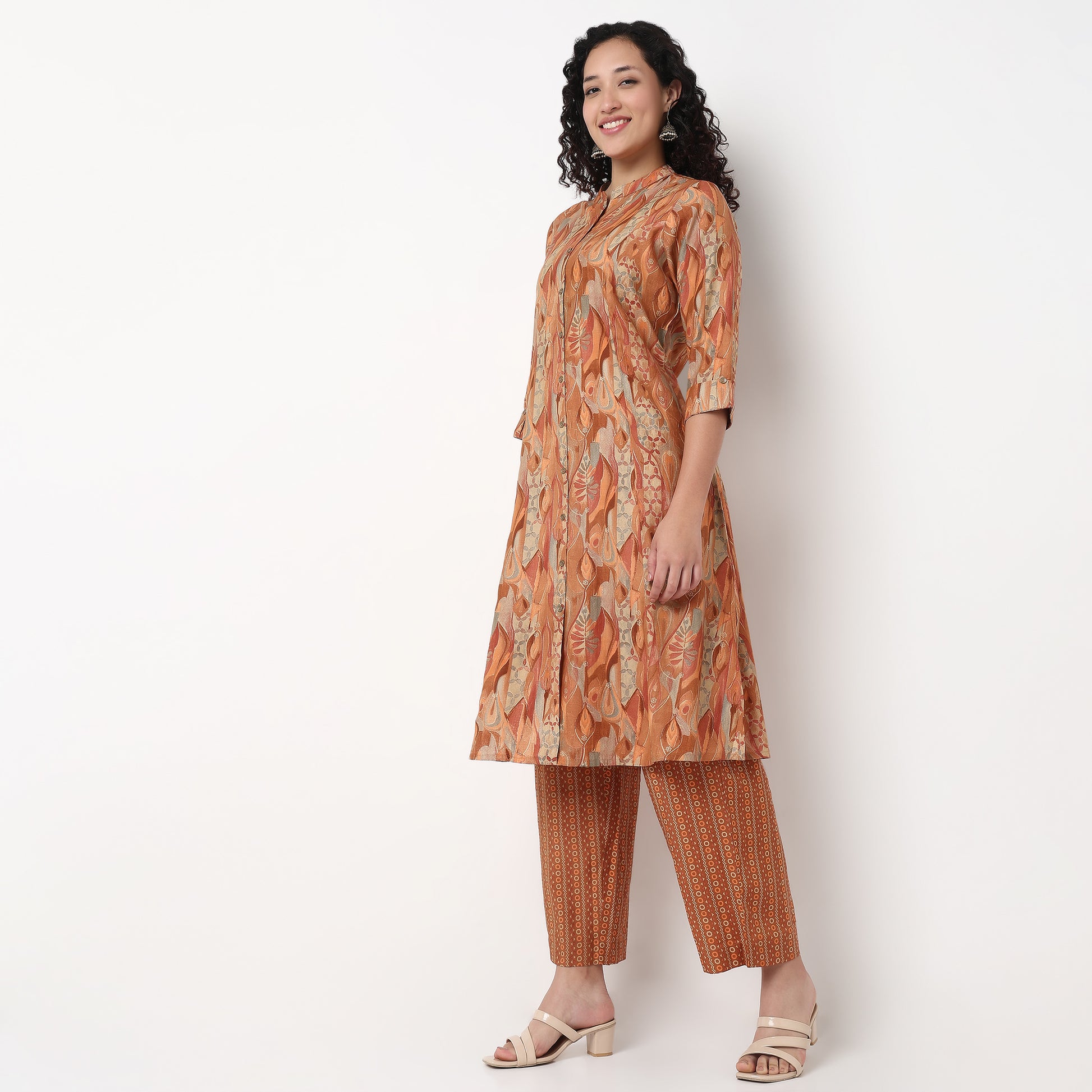 Printed Kurta and Pant Set