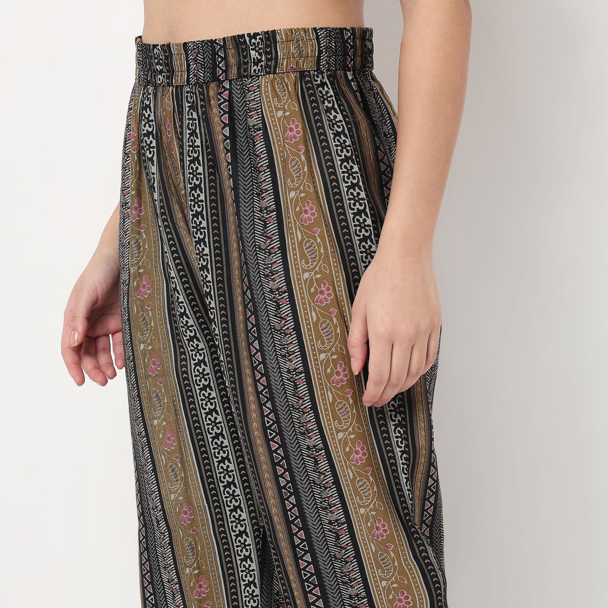 Order Now Women Print Band Neck Straight Regular Fit Mid Rise Ethnic Wear Kurta Set by Style Union