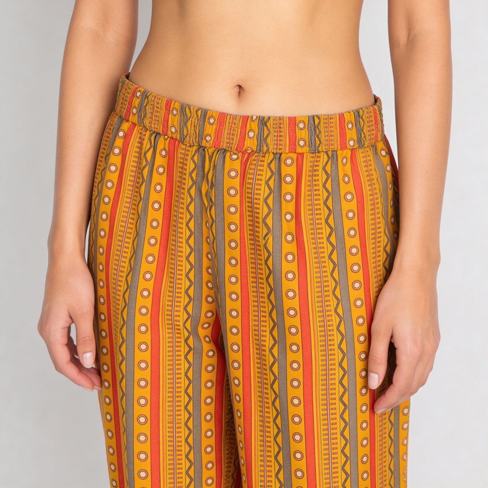 Viscose Muslin Printed Three-Fourth Sleeve Kurta with Pant Set