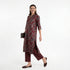 Printed V-Neck Straight Kurta with Pant Set