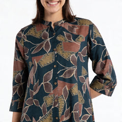 Printed Straight Kurta with Pant Set