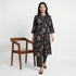 Printed Flared Kurta with Pant Set
