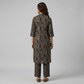 Printed A-Line Kurta with Pant Set