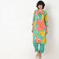 Flare Fit Printed Kurta