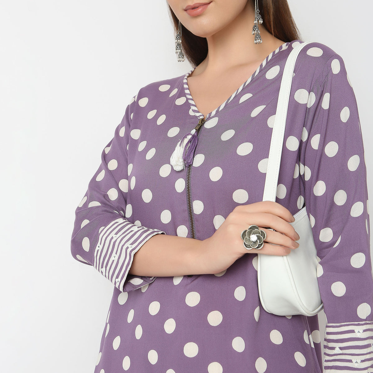 Straight Fit Printed Kurta