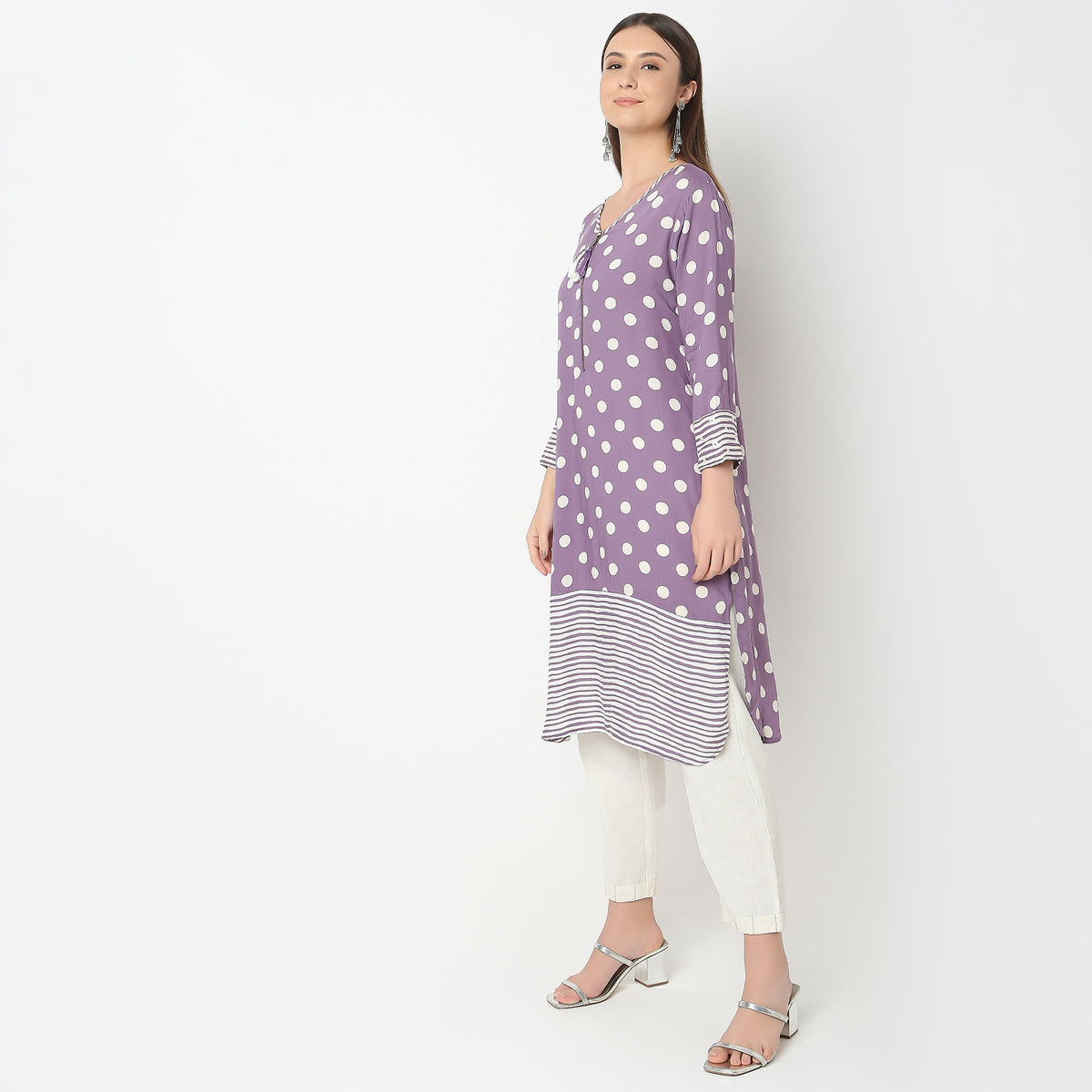 Straight Fit Printed Kurta