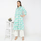 Flare Fit Printed Kurta