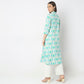 Flare Fit Printed Kurta