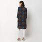 Buy Women Straight Fit Printed Three-Fourth Sleeve Kurta  - Style Union
