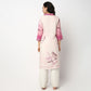 Buy Women Straight Fit Printed Three-Fourth Sleeve Kurta  - Style Union