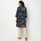Buy Women Straight Fit Printed Three-Fourth Sleeve Kurta  - Style Union