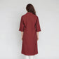 Solid Collar Straight Kurta