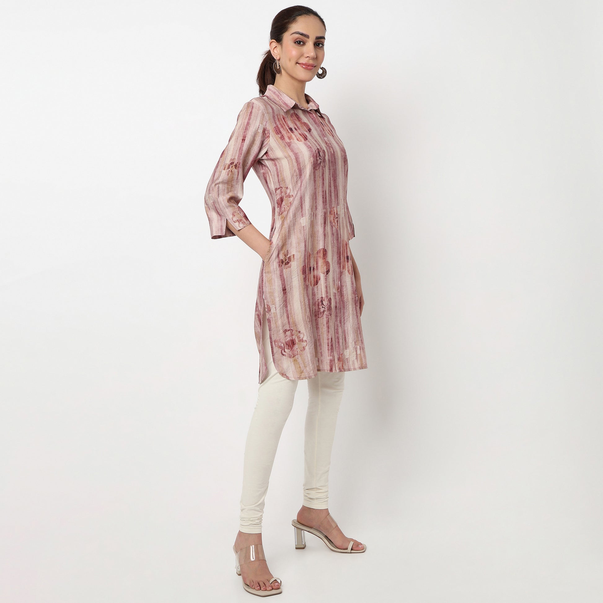 Printed A-Line Kurta