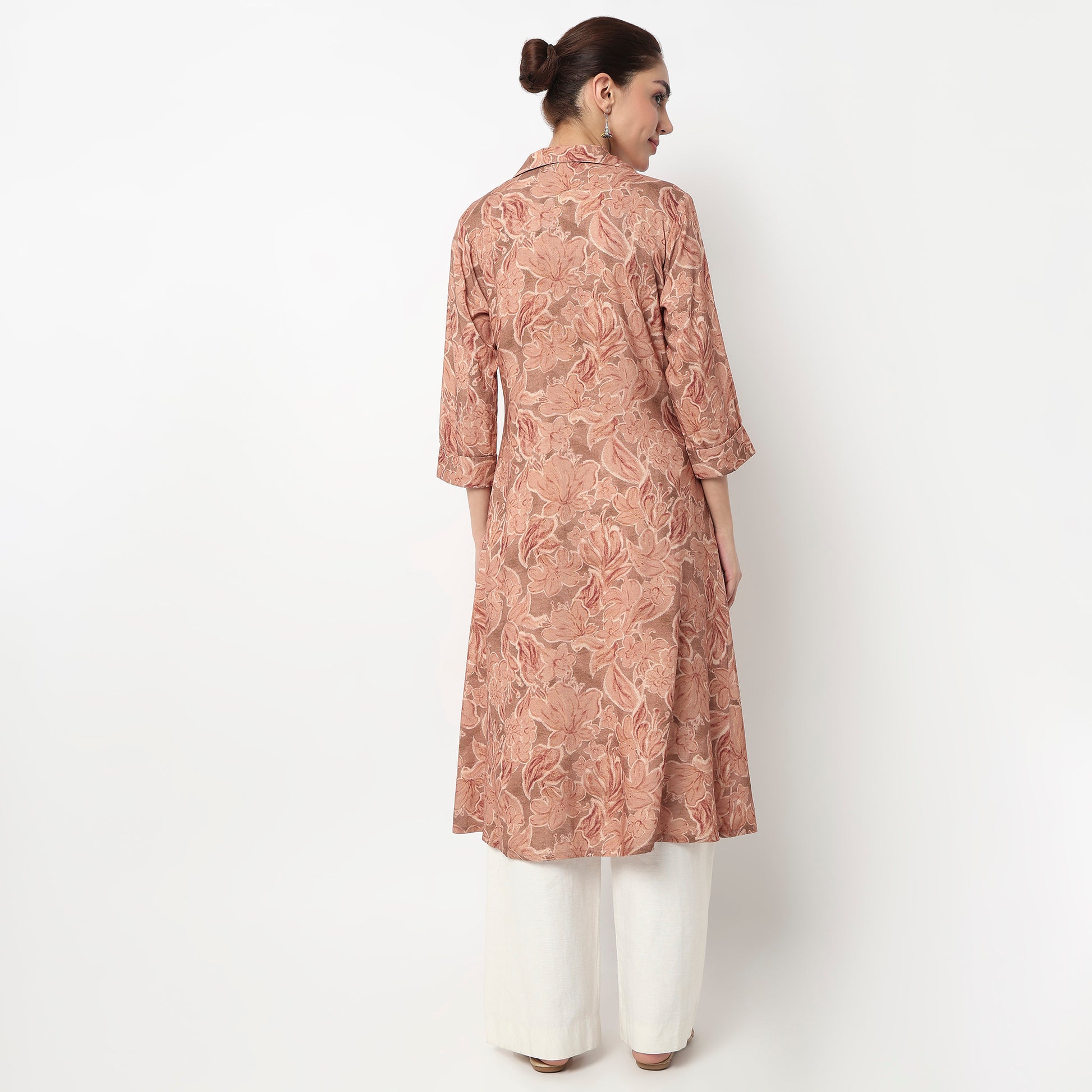 Printed A-Line Kurta