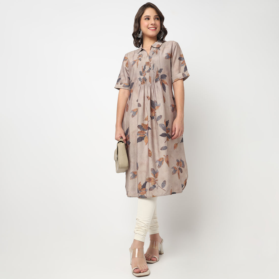 Printed A-Line Kurta