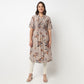 Printed A-Line Kurta