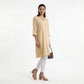 V-Neck A-Line Straight Kurta