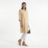 V-Neck A-Line Straight Kurta