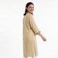 V-Neck A-Line Straight Kurta