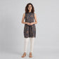 Printed A-Line Straight Kurta
