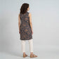 Printed A-Line Straight Kurta