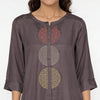 Embroidered Straight Kurta