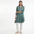 Embroidered A-Line Straight Kurta