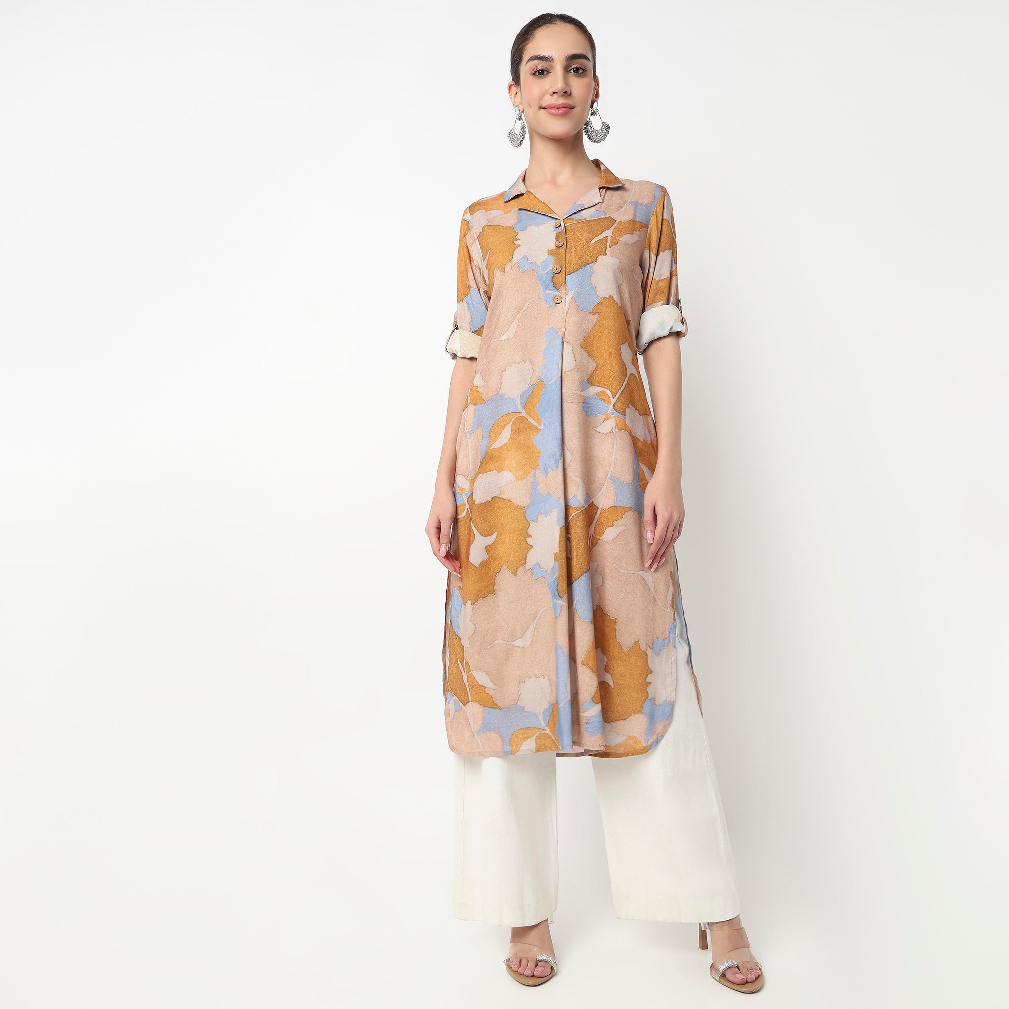 Printed Straight Kurta