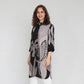 Rayon Printed Three-Fourth Sleeve Kurta