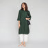 Viscose Solid Three-Fourth Sleeve Kurta