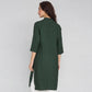Viscose Solid Three-Fourth Sleeve Kurta