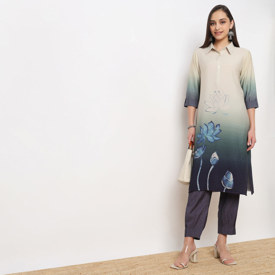 Printed Straight Kurta