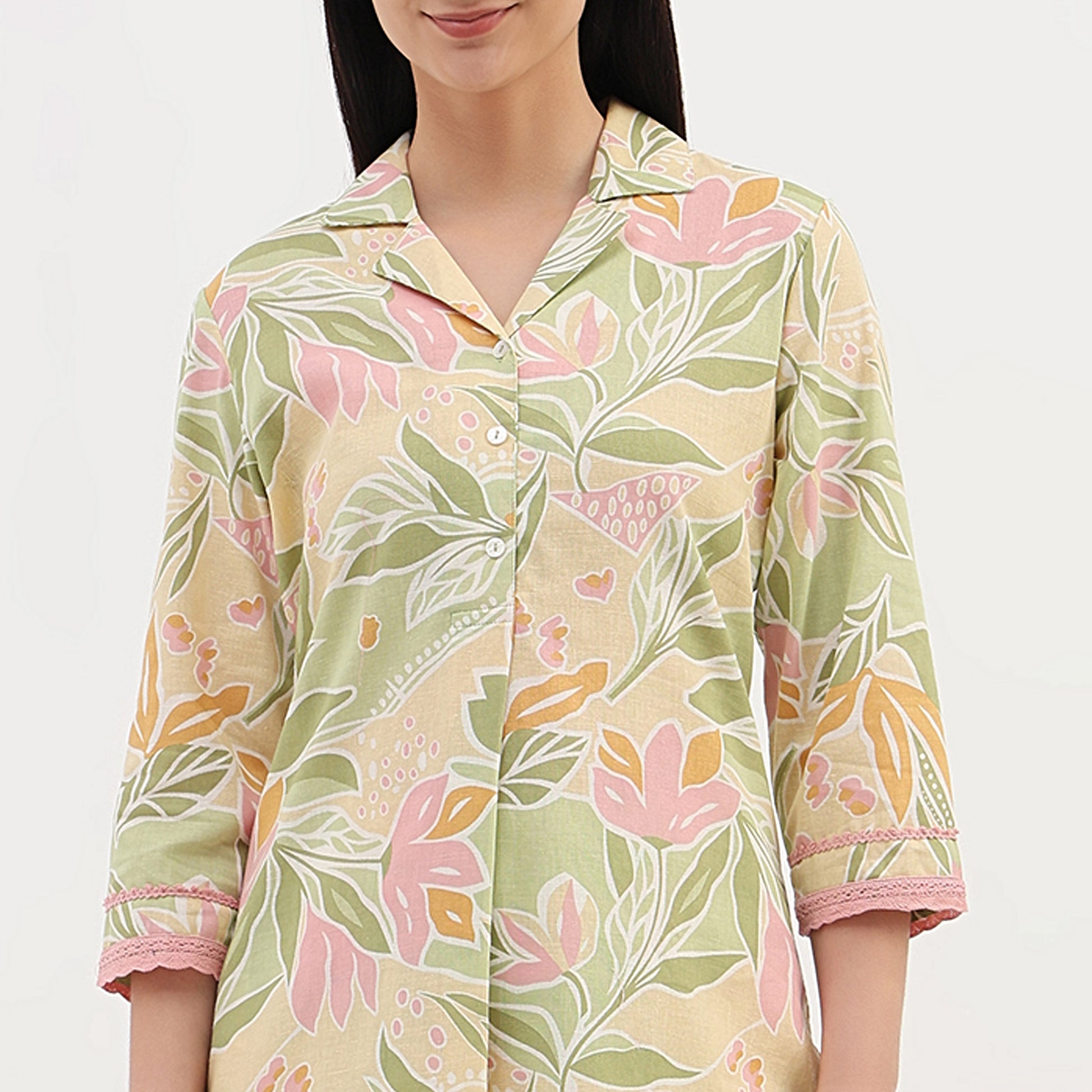 Woven Printed Straight Kurta