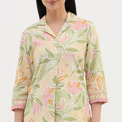 Woven Printed Straight Kurta