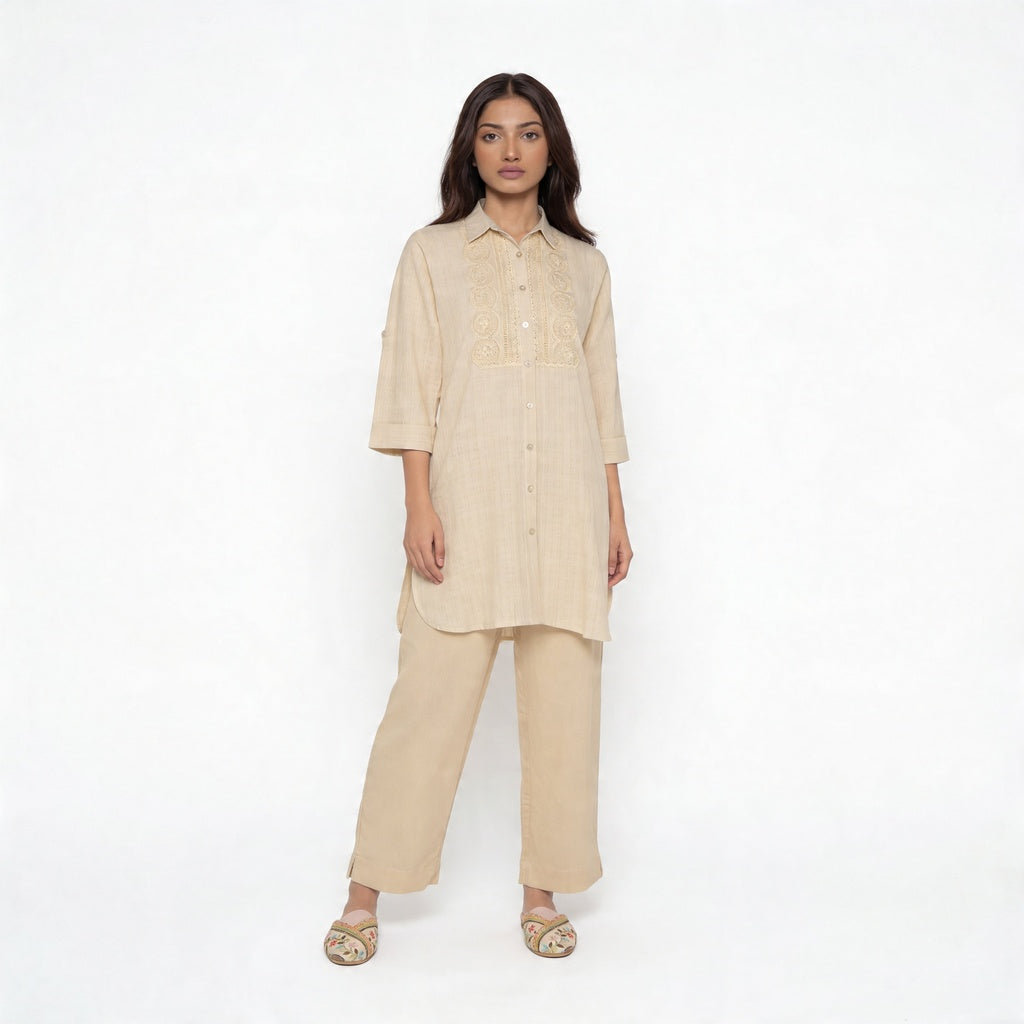 Solid Straight Kurta