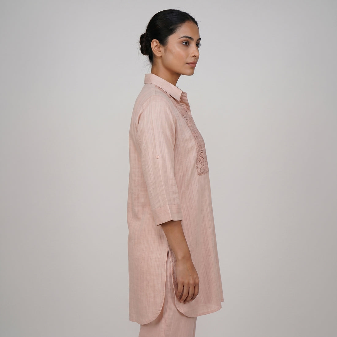 Cotton Solid Straight Kurta