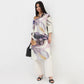 Woven Printed A-Line Kurta