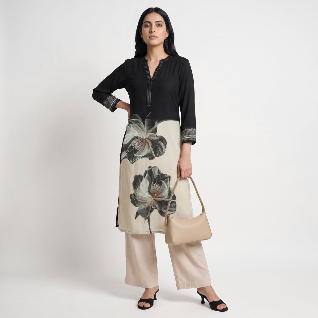 Printed Straight Kurta