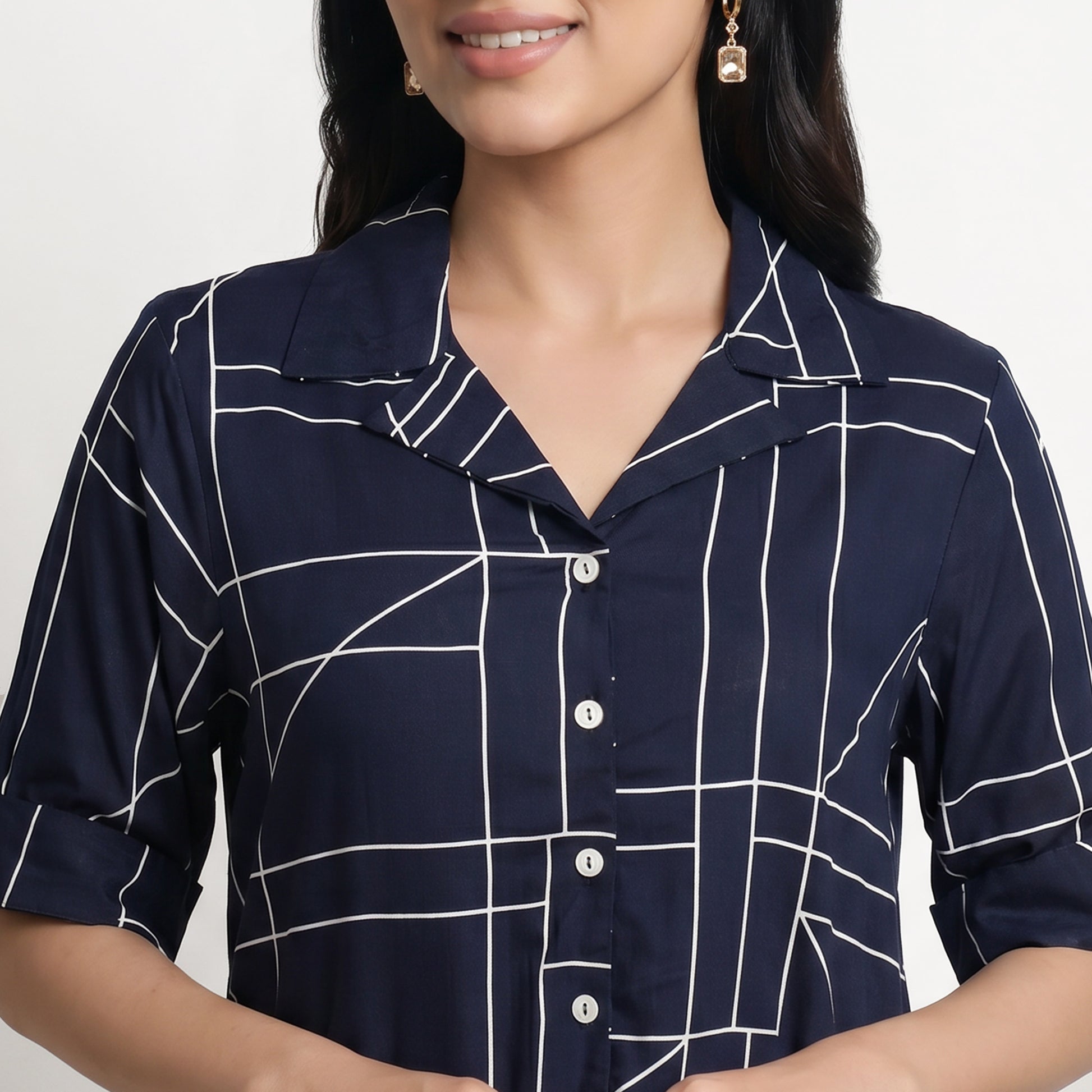 Printed Flared Kurta