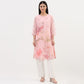Woven Printed A-Line Kurta