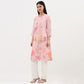 Woven Printed A-Line Kurta