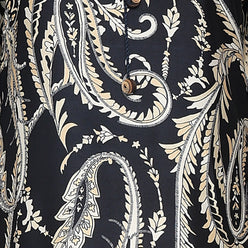 Printed Shirt Collar Kurta