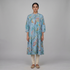 Printed A-Line Flared Kurta