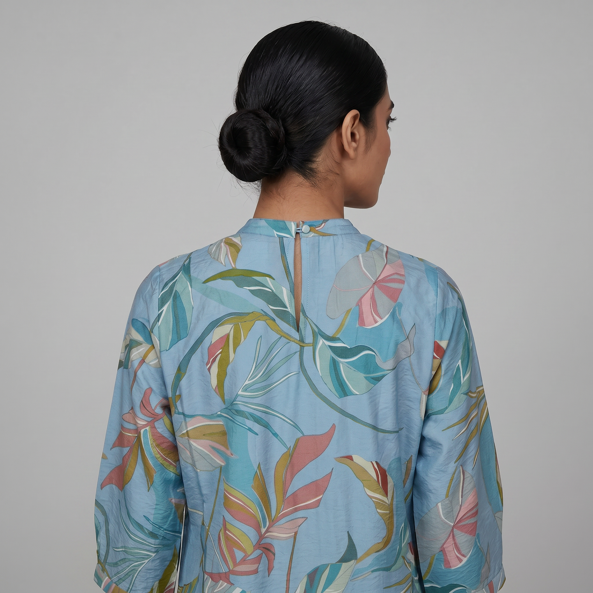 Printed A-Line Flared Kurta