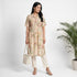 Printed Shirt Collar Kurta