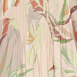 Printed Shirt Collar Kurta
