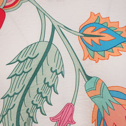 Printed V-Neck Straight Kurta