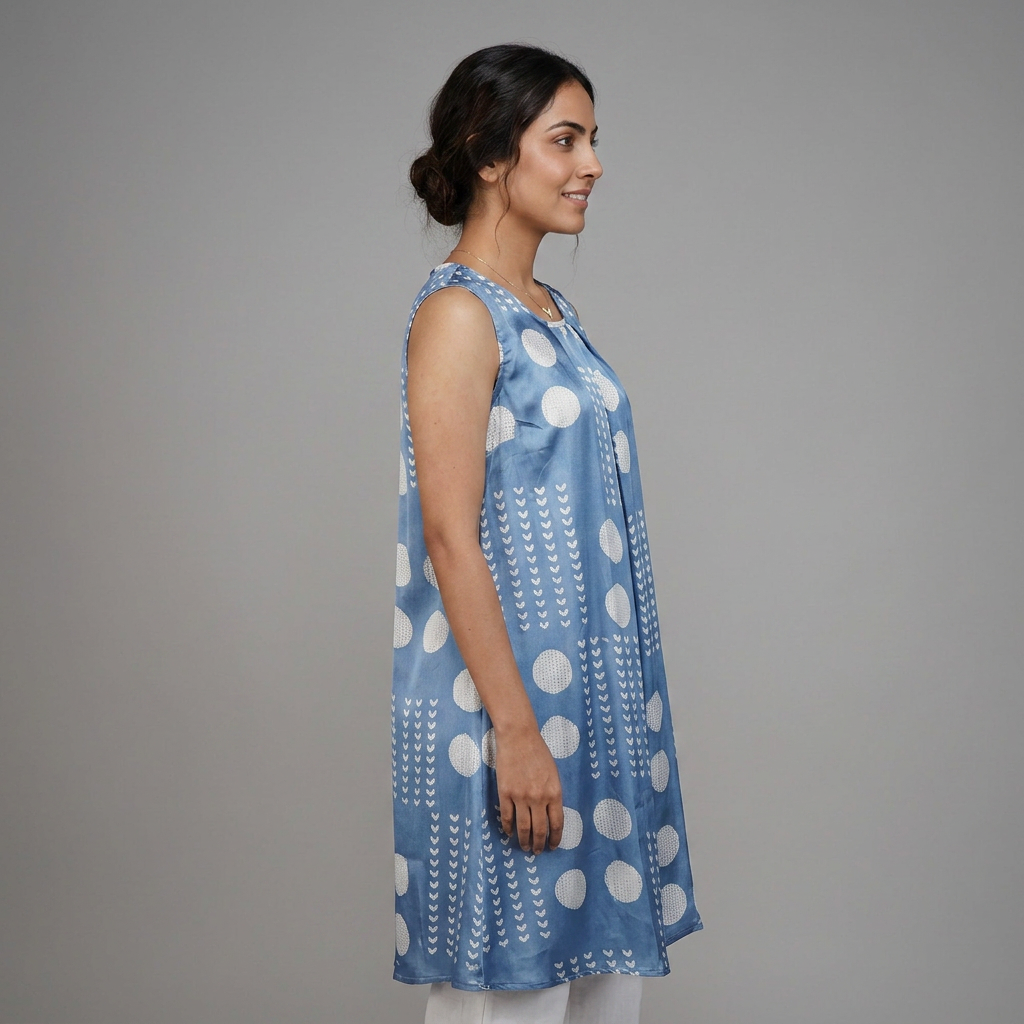Printed Flared Kurta